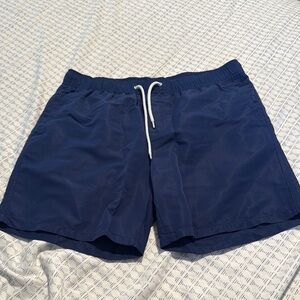 Men's Blue Swim Shorts
